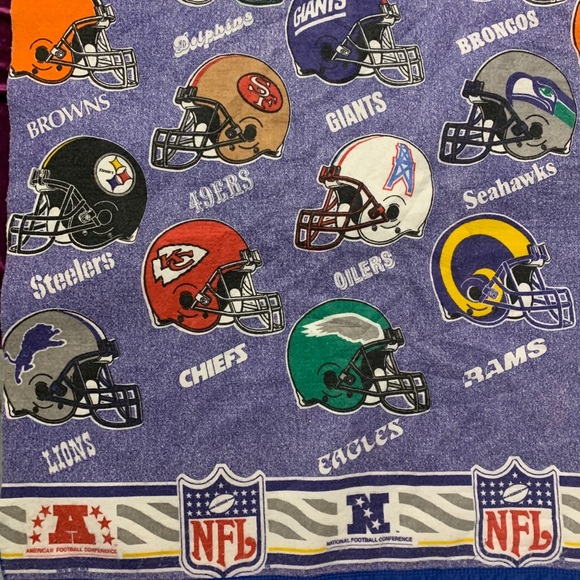 Vintage Bedding Vintage 995 Nfl Blanket Flannel Poshmark